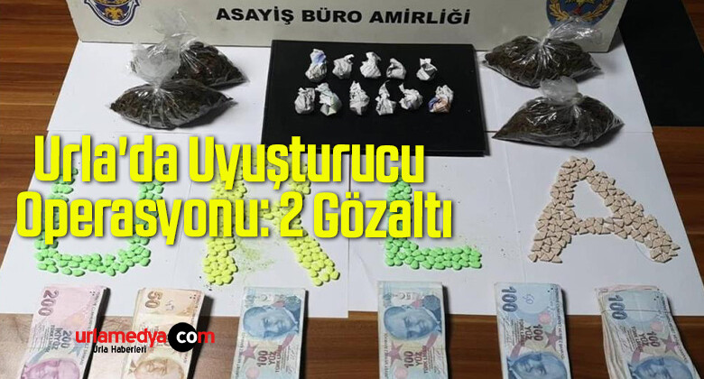 Urla’da Uyuşturucu Operasyonu: 2 Gözaltı