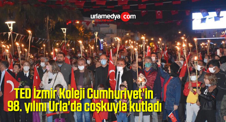 TED İzmir Koleji Cumhuriyet’in 98. yılını Urla’da coşkuyla kutladı