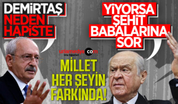 Kılıçdaroğlu : Demirtaş neden hapiste? Devlet Bahçeli: Yiyorsa Şehit Babalarına Sor