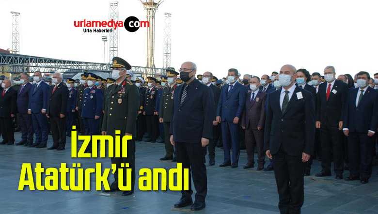 İzmir Atatürk’ü andı