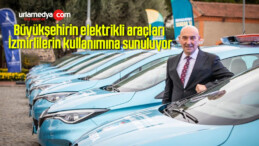 Büyükşehirin elektrikli araçları İzmirlilerin kullanımına sunuluyor