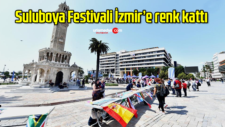 Suluboya Festivali İzmir’e renk kattı