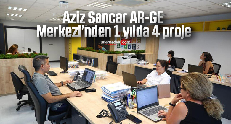 Aziz Sancar AR-GE Merkezi’nden 1 yılda 4 proje