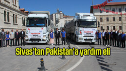 Sivas’tan Pakistan’a yardım eli