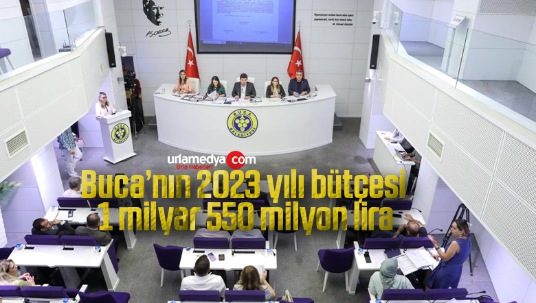 Buca’nın 2023 yılı bütçesi 1 milyar 550 milyon lira