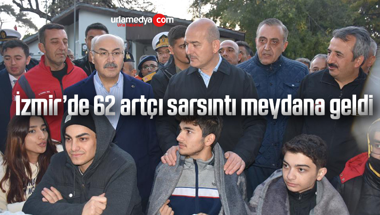 İzmir’de 62 artçı sarsıntı meydana geldi