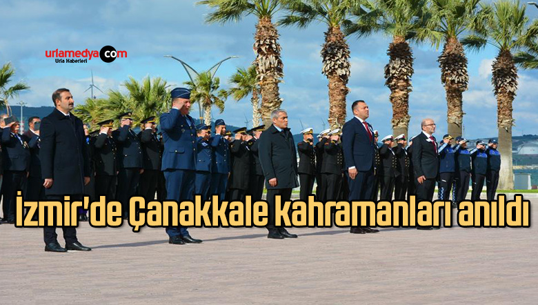 İzmir’de Çanakkale kahramanları anıldı