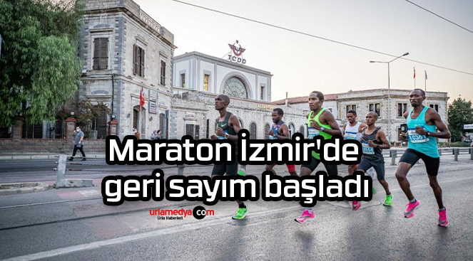 Maraton İzmir’de geri sayım başladı