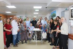 YAŞLILAR HAFTASINDA PALYATİF SERVİS HASTALARINA MORAL ZİYARETİ